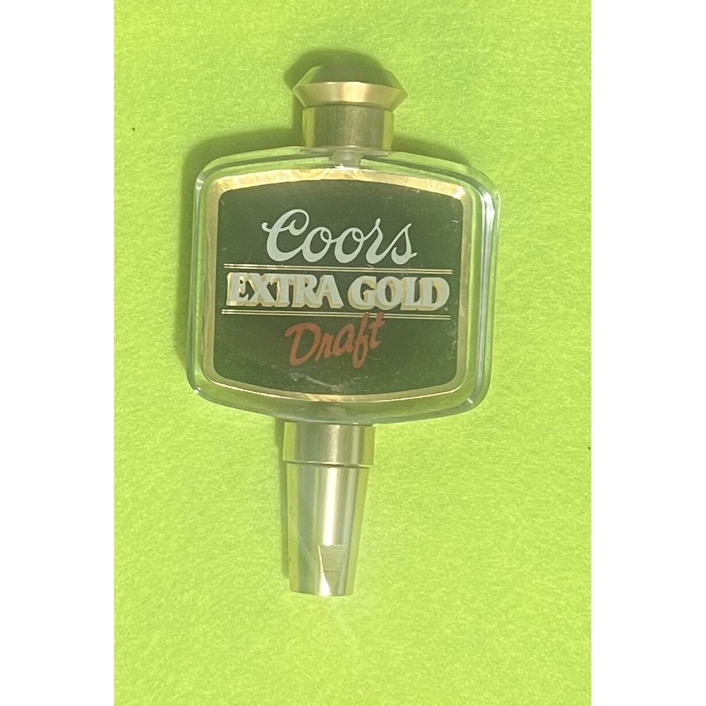 COORS EXTRA GOLD --5" TAP HANDLE